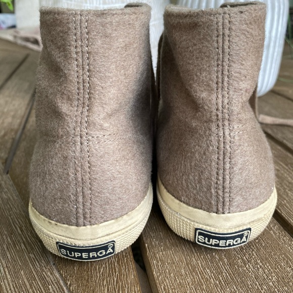 (Sold) Superga for The Row Cashmere High-Top - Picture 5 of 8